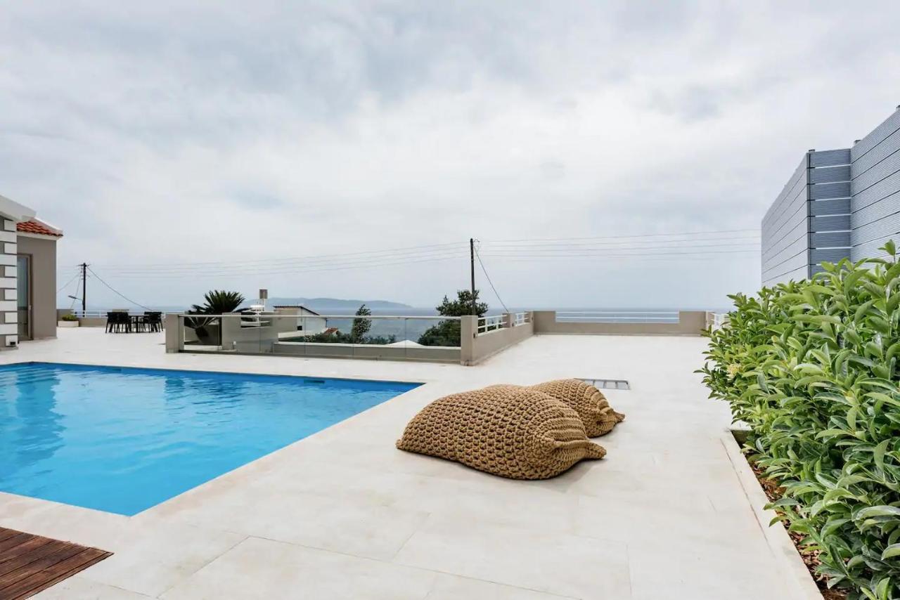 Etherealvilla-Family Villa With Pool Лурдата Экстерьер фото